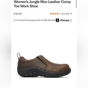 Merrell Composite Toe Shoes